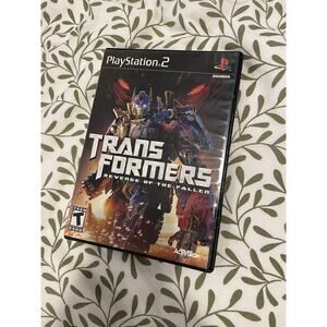 Transformers: Revenge of the Fallen PlayStation 2 2009 PS2 (Manual Included)